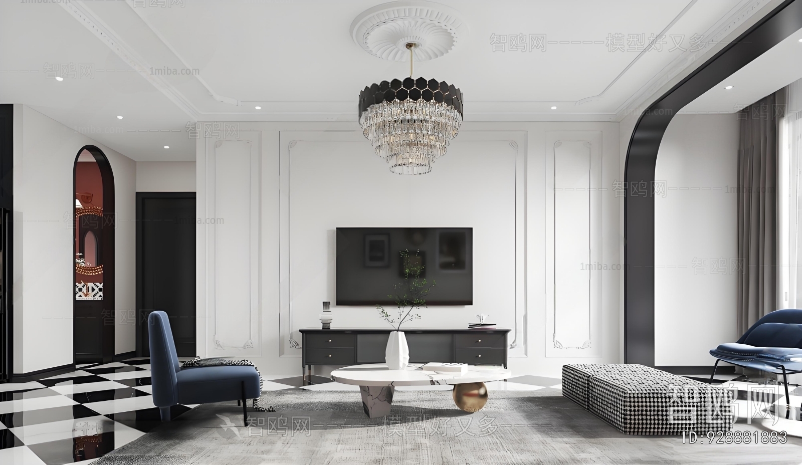 French Style A Living Room