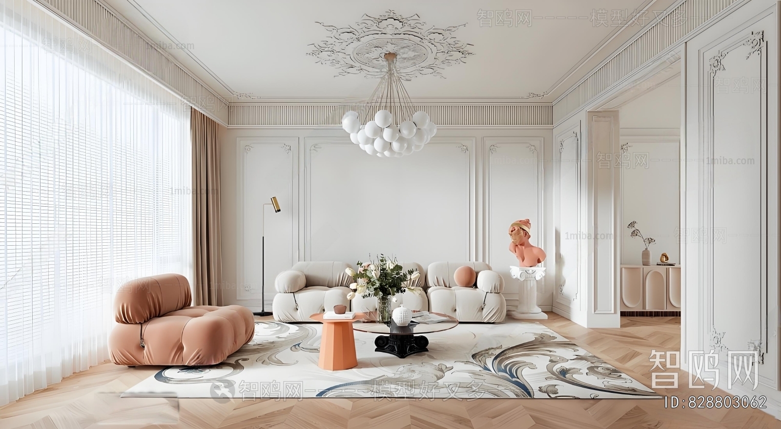 French Style A Living Room