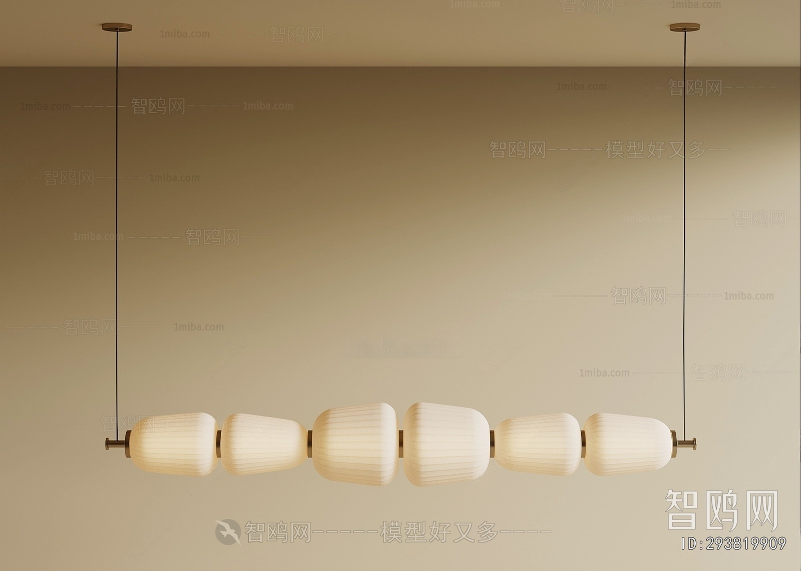 Modern Long Chandelier