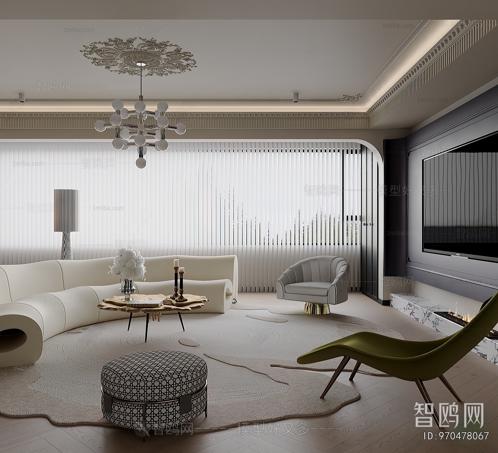 French Style A Living Room