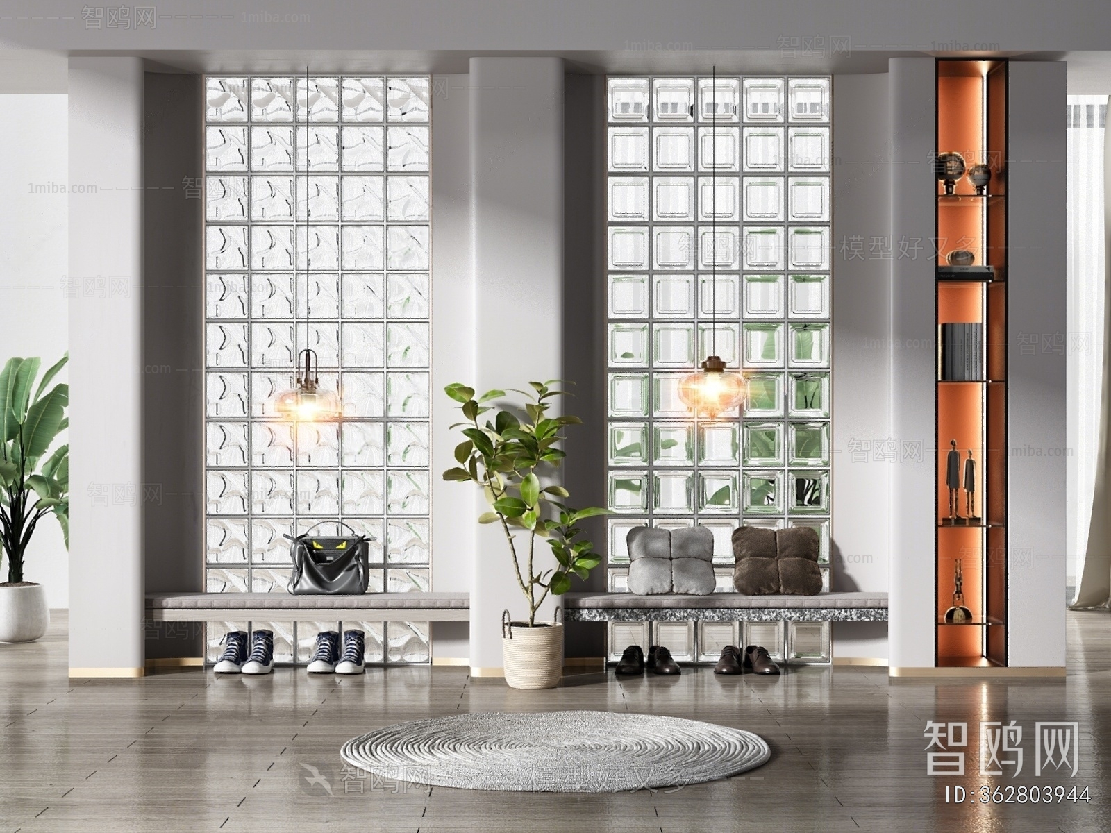 Modern Glass Screen Partition