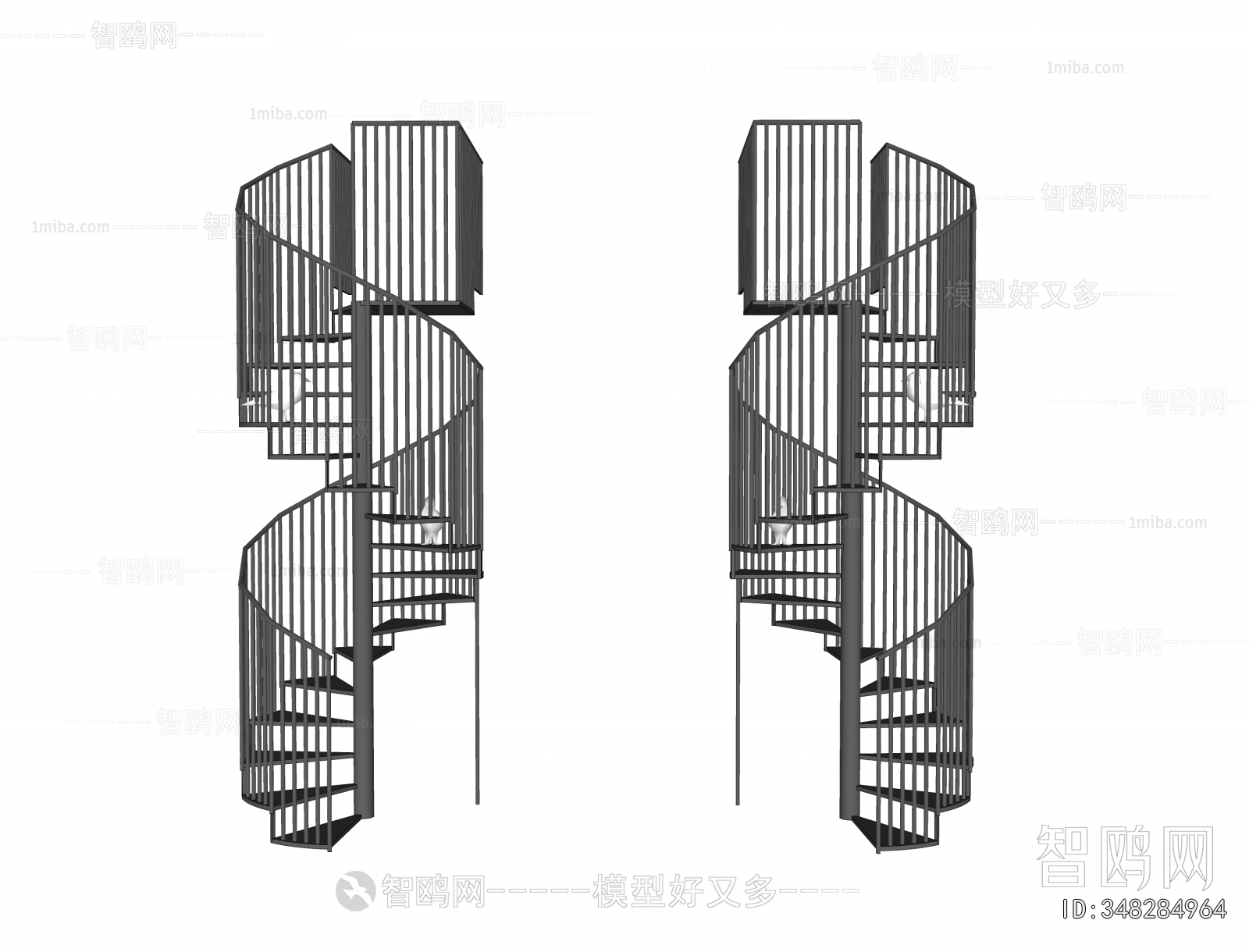 Modern Rotating Staircase
