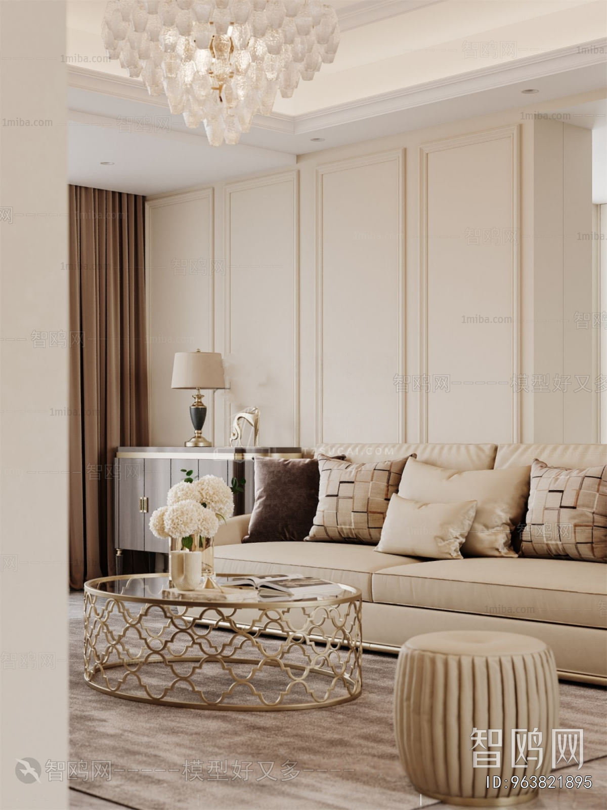 French Style A Living Room