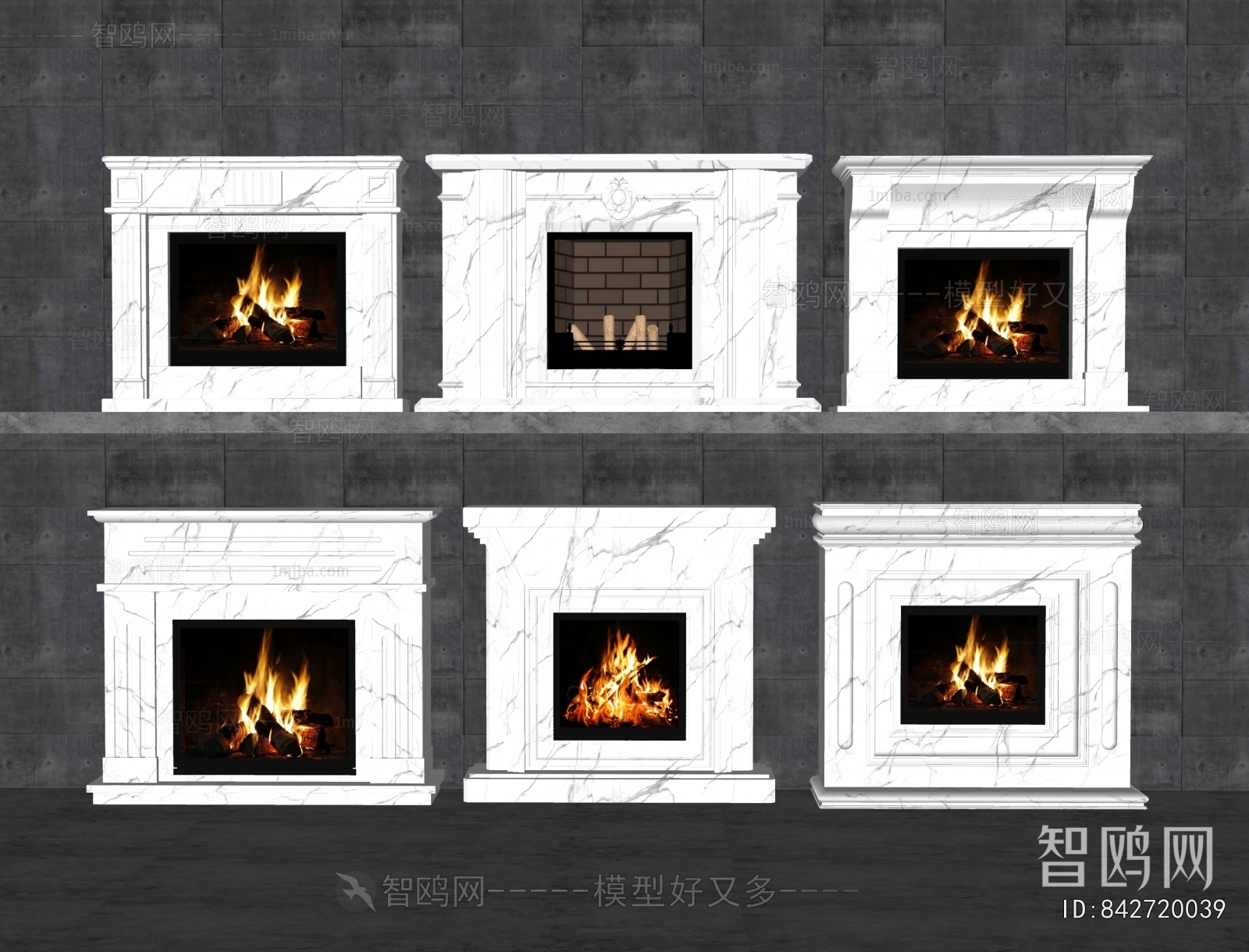 European Style Fireplace