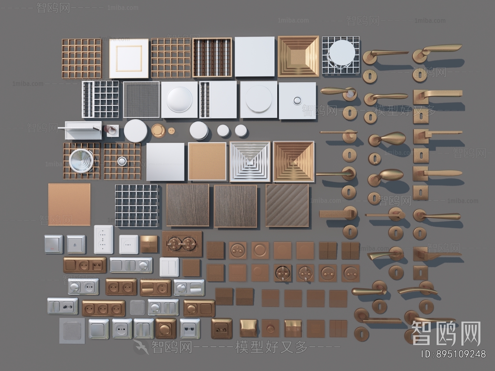 Modern Switch Socket Panel