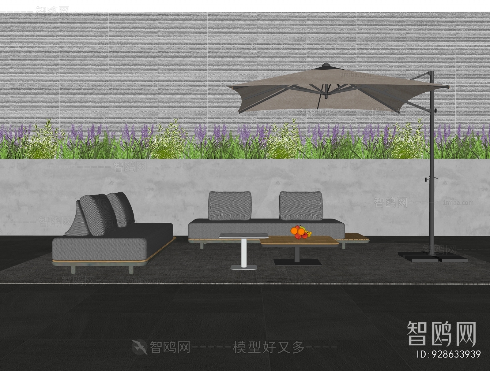 Modern Outdoor Sofa