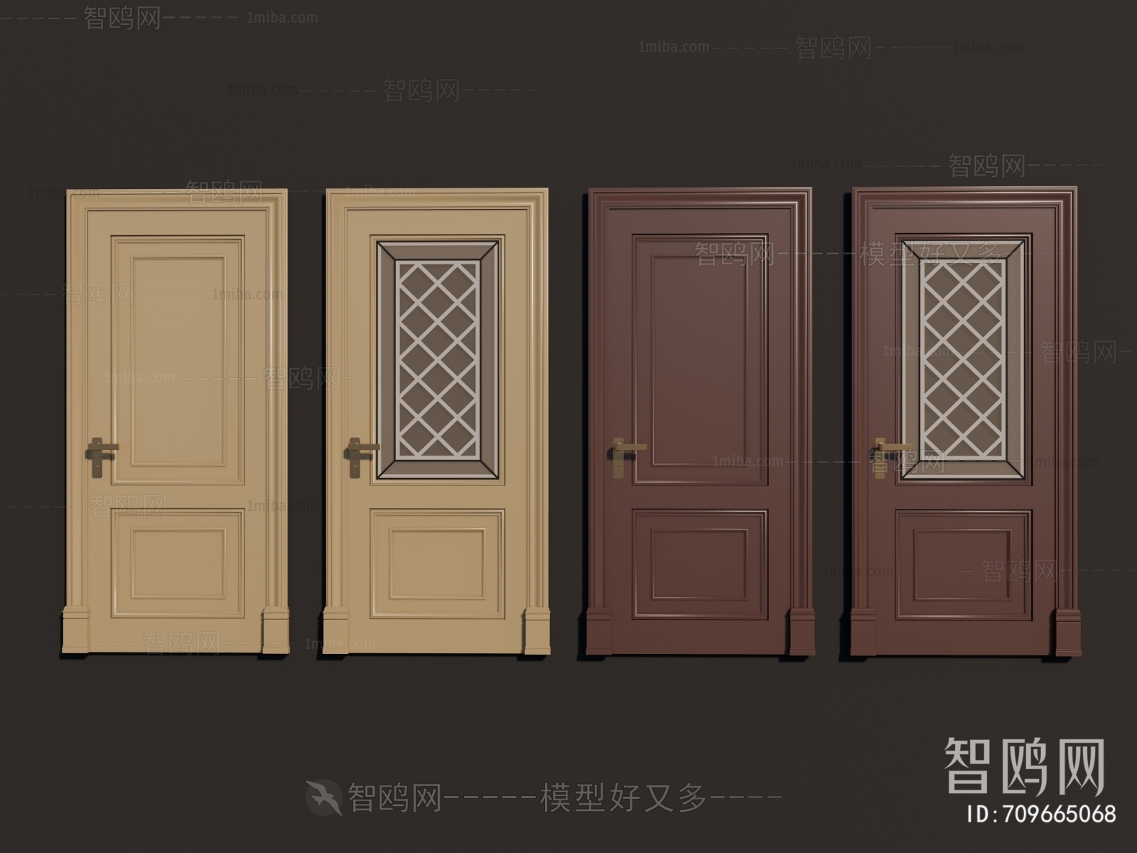 European Style Single Door