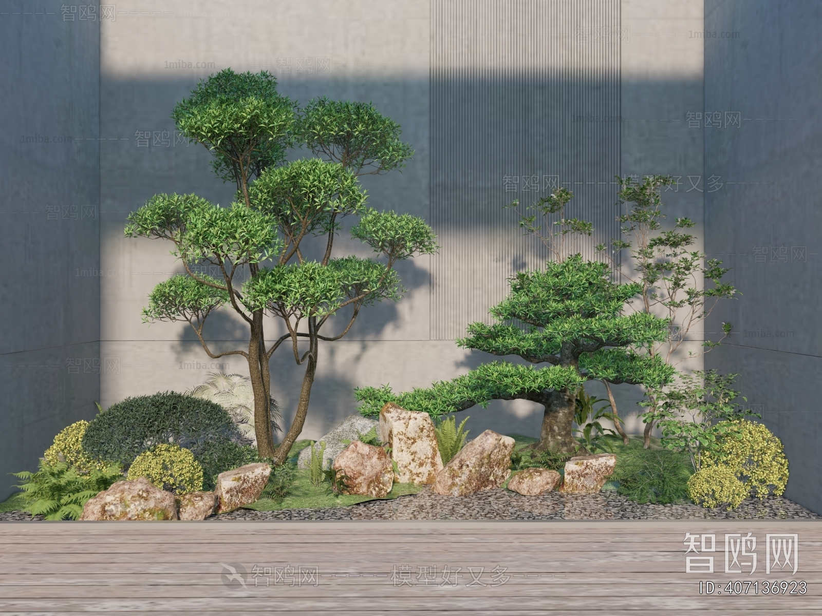 Japanese Style Courtyard/landscape