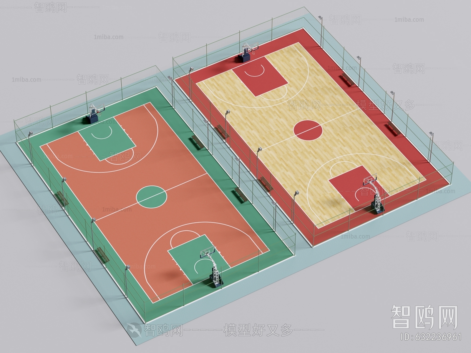 Modern Outdoor Sports Stadium