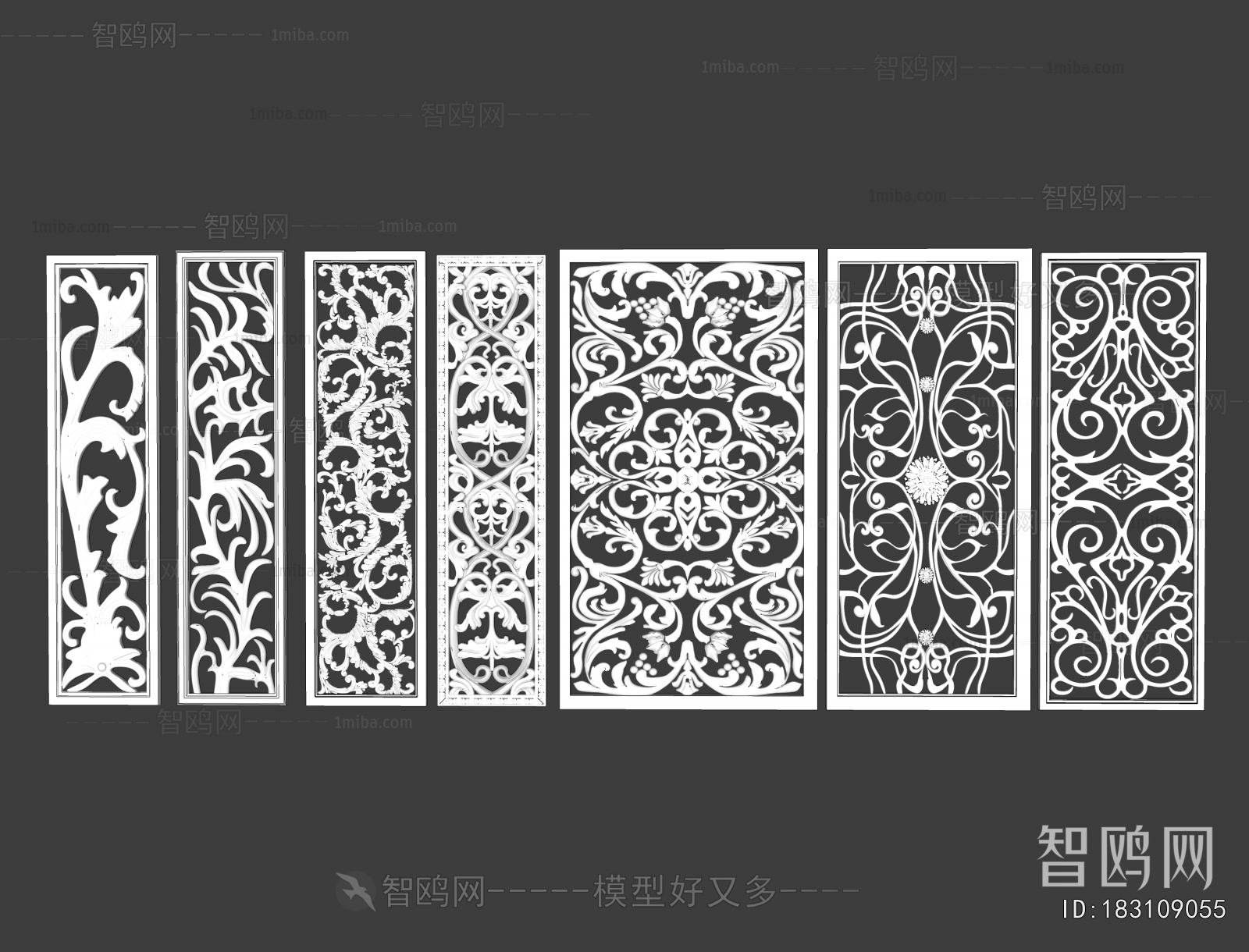 European Style Metal Screen Partition