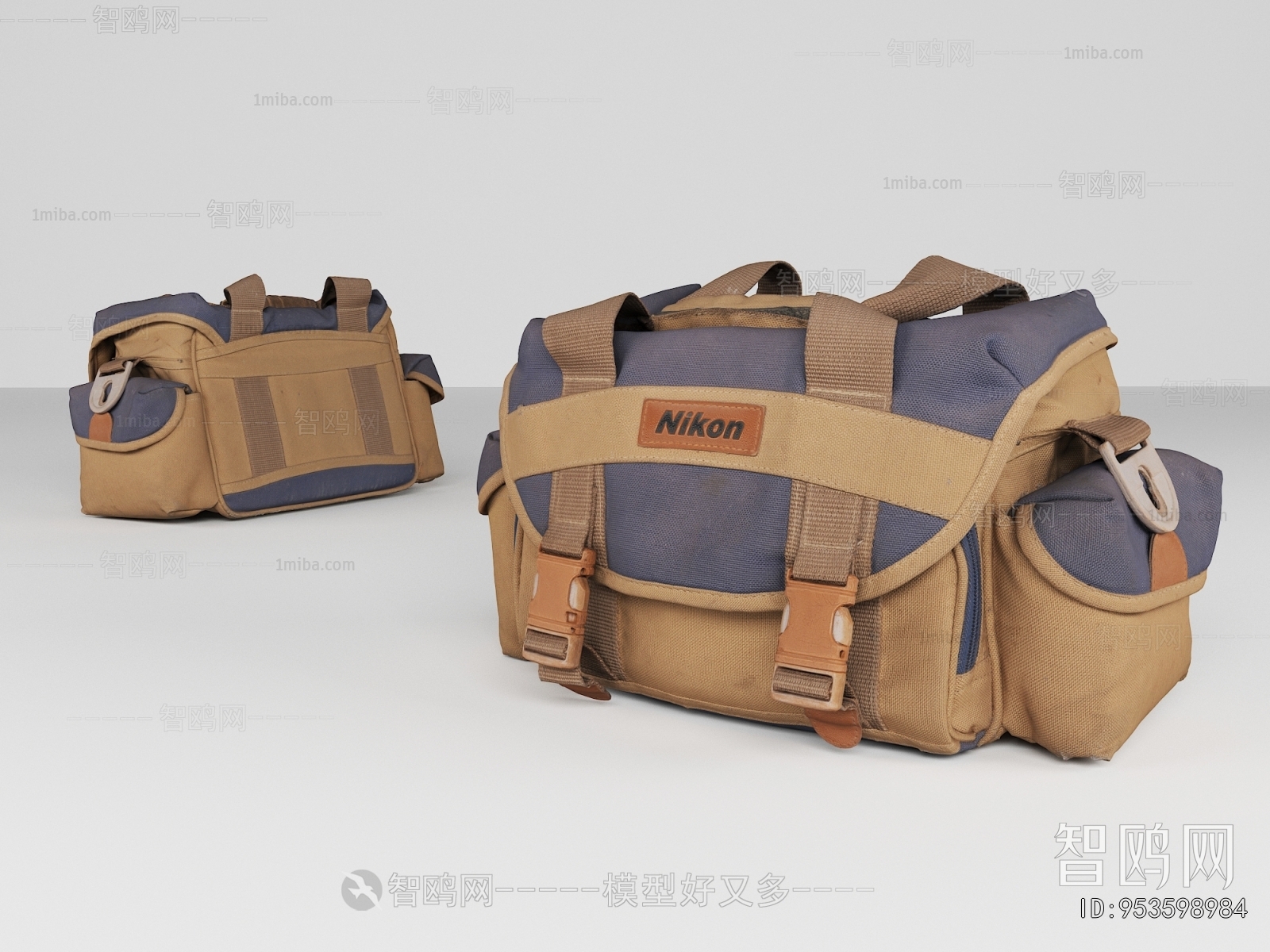 Modern Backpack And Backpack