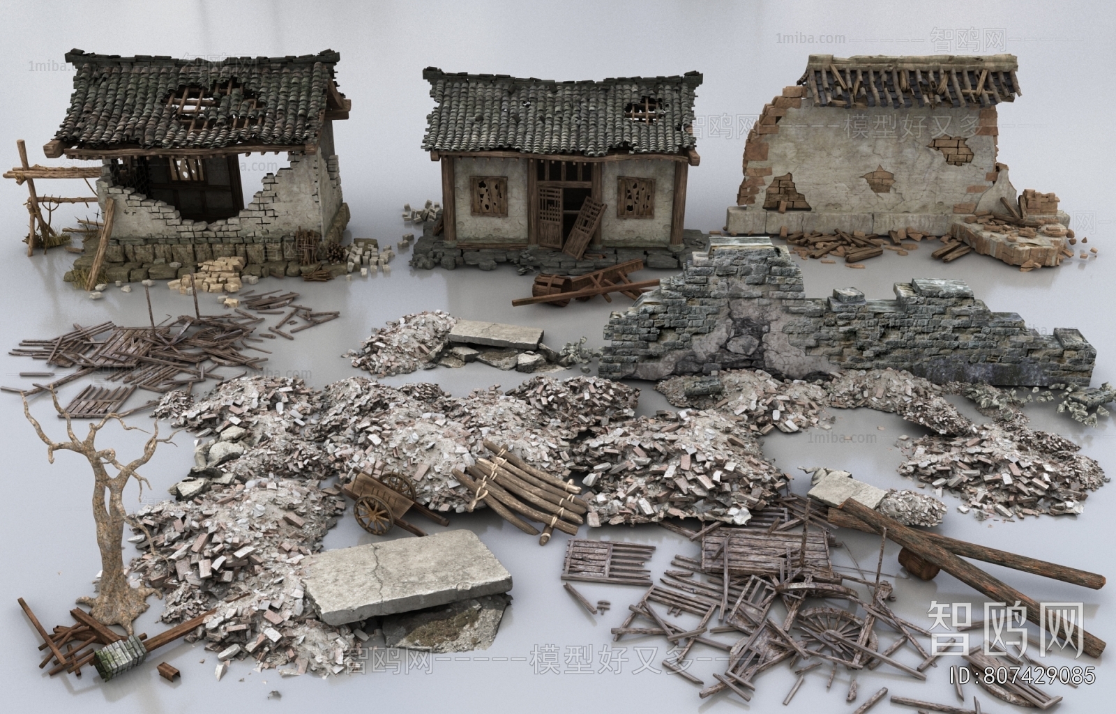 Chinese Style Building Component