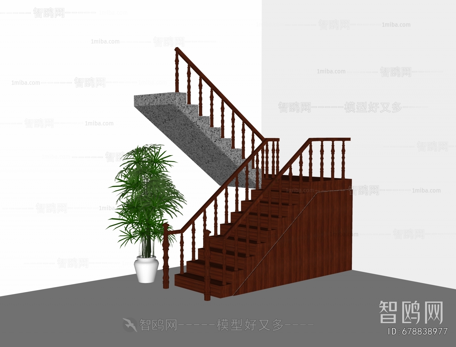 New Chinese Style Staircase
