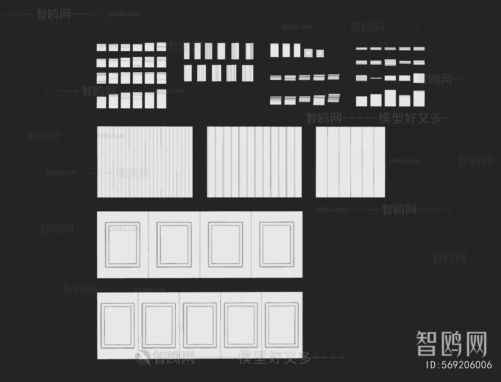 Simple European Style Panels