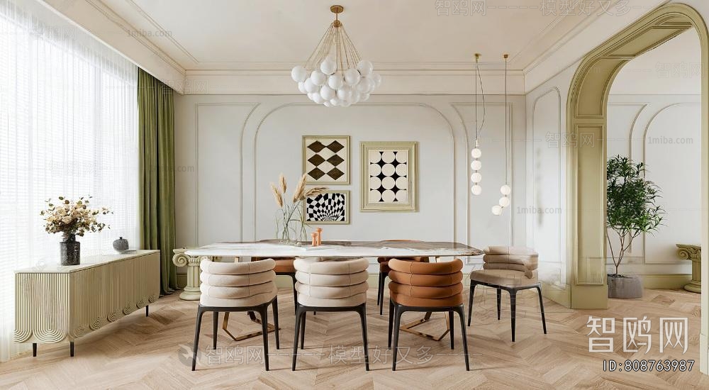 French Style Dining Room