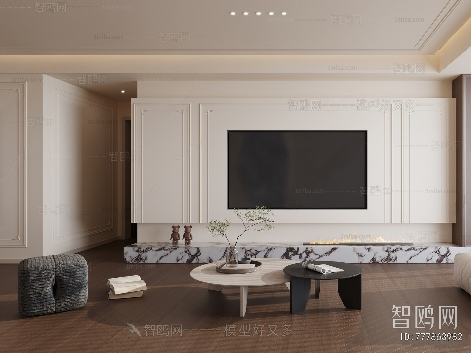 French Style A Living Room