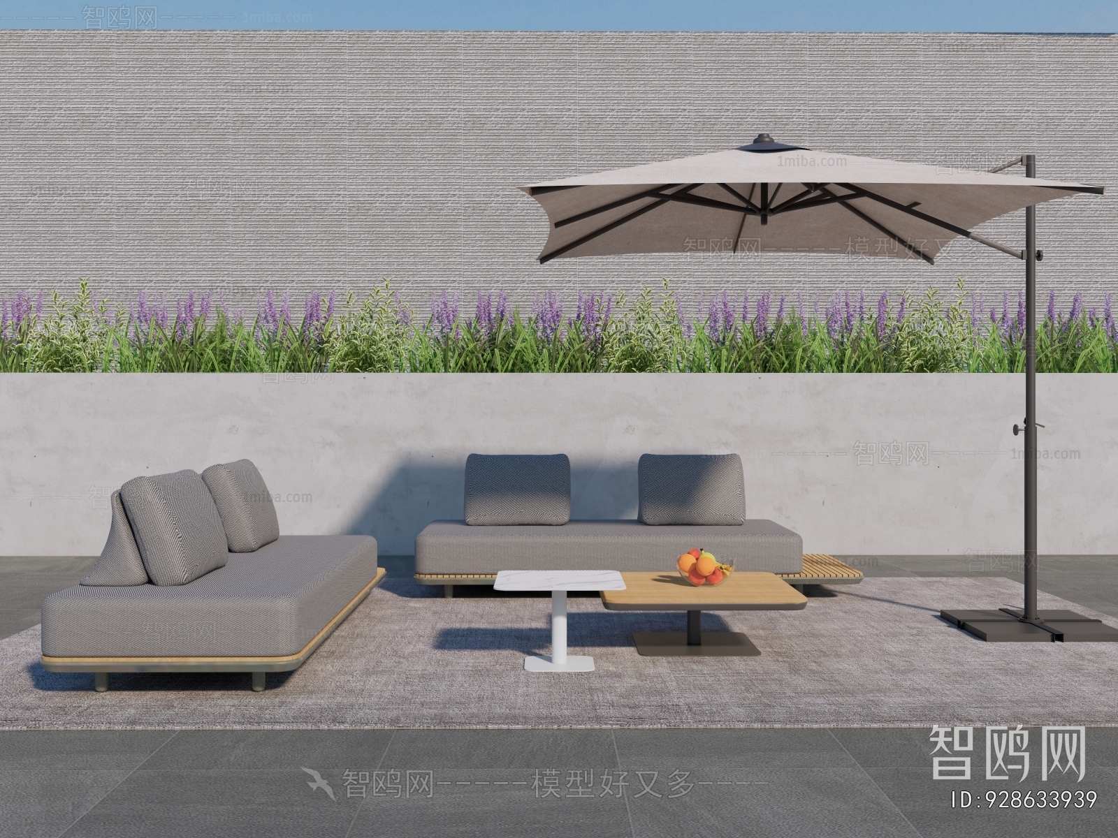 Modern Outdoor Sofa