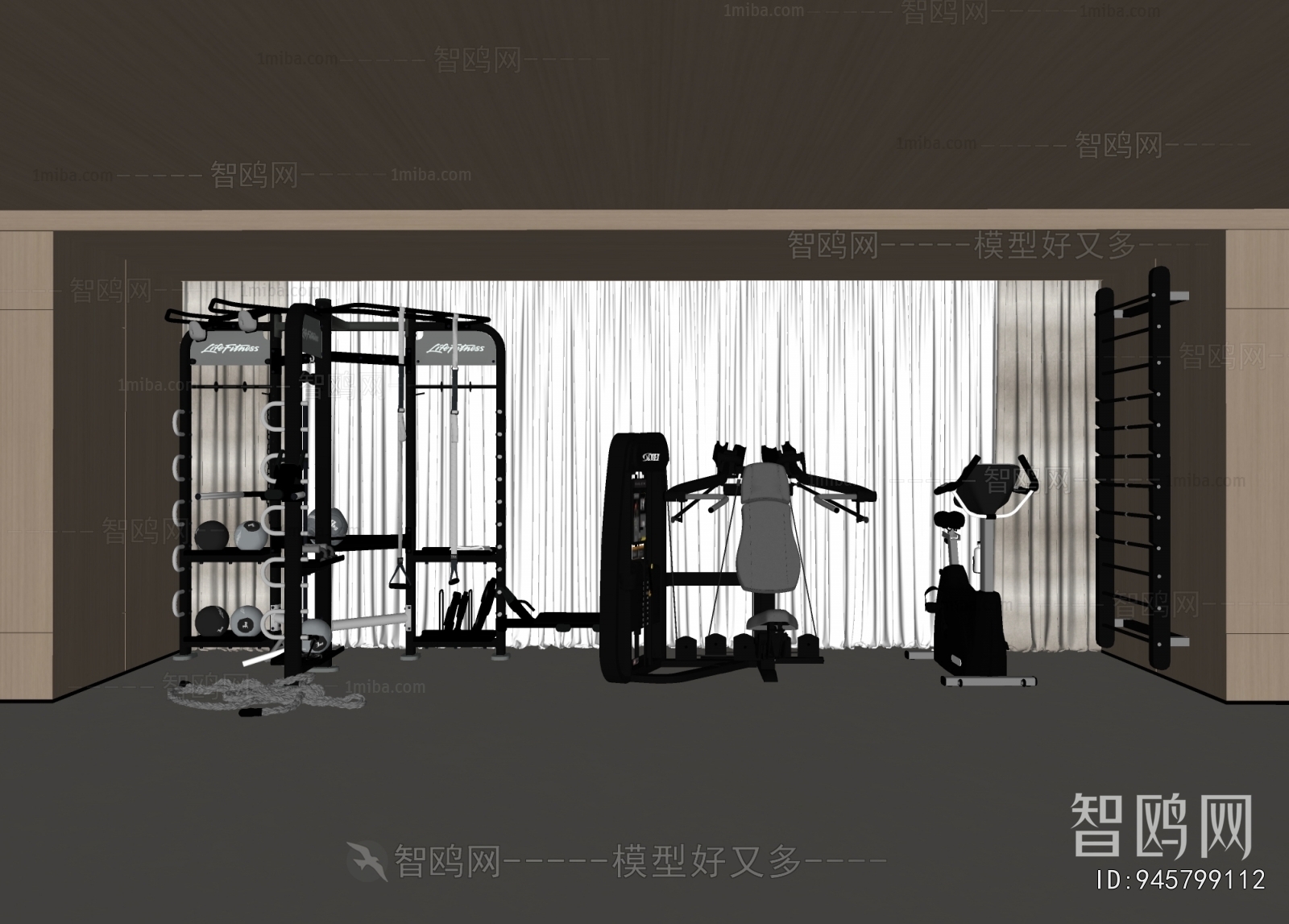 Modern Fitness Equipment