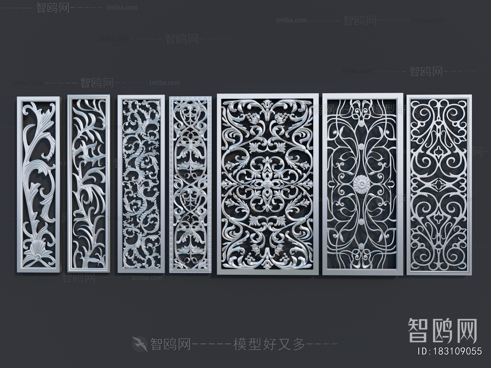 European Style Metal Screen Partition