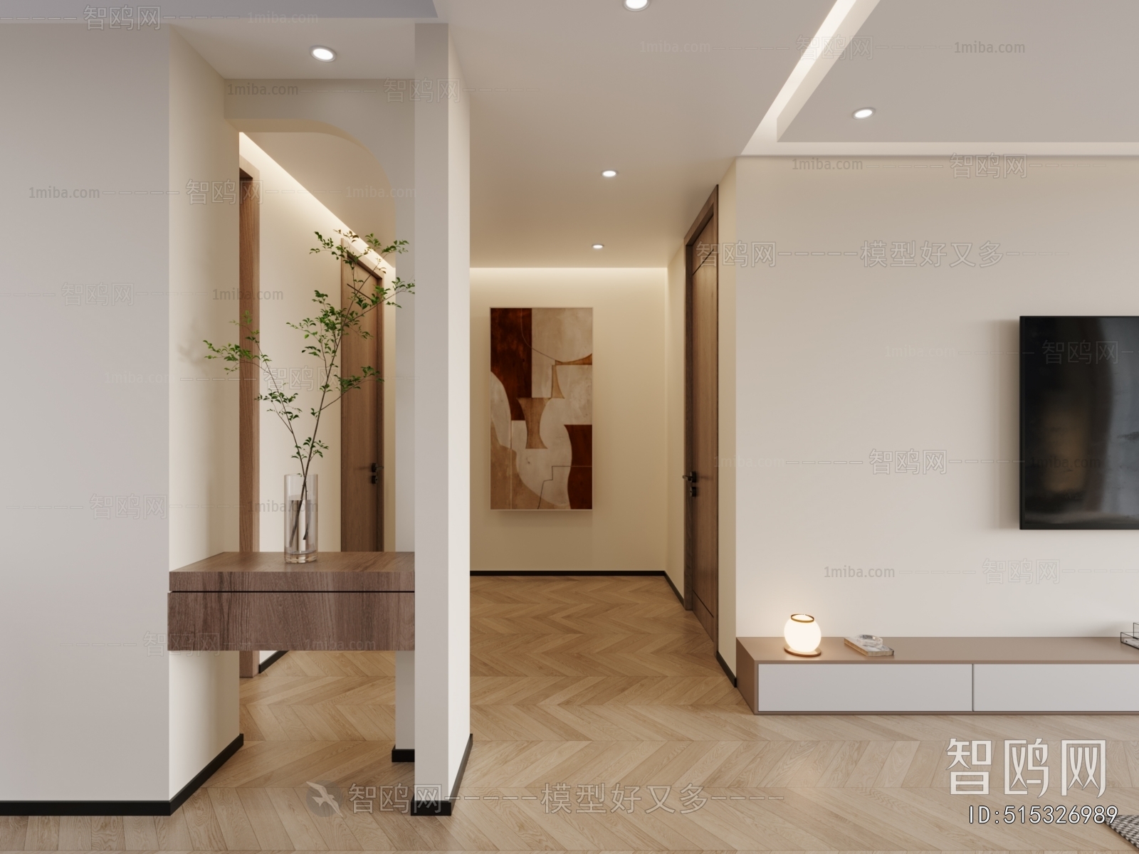 Modern Hallway
