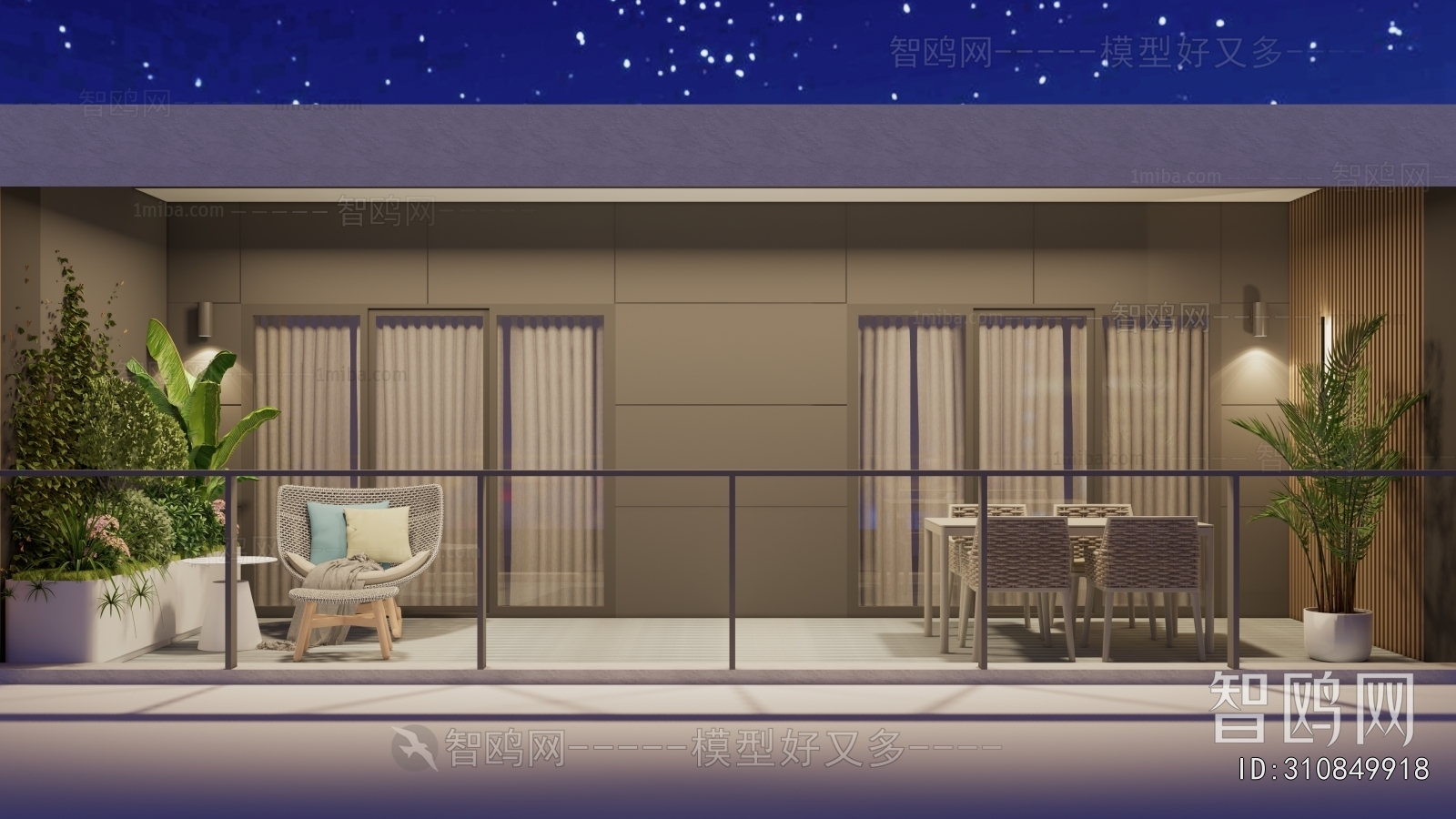 Modern Leisure Balcony