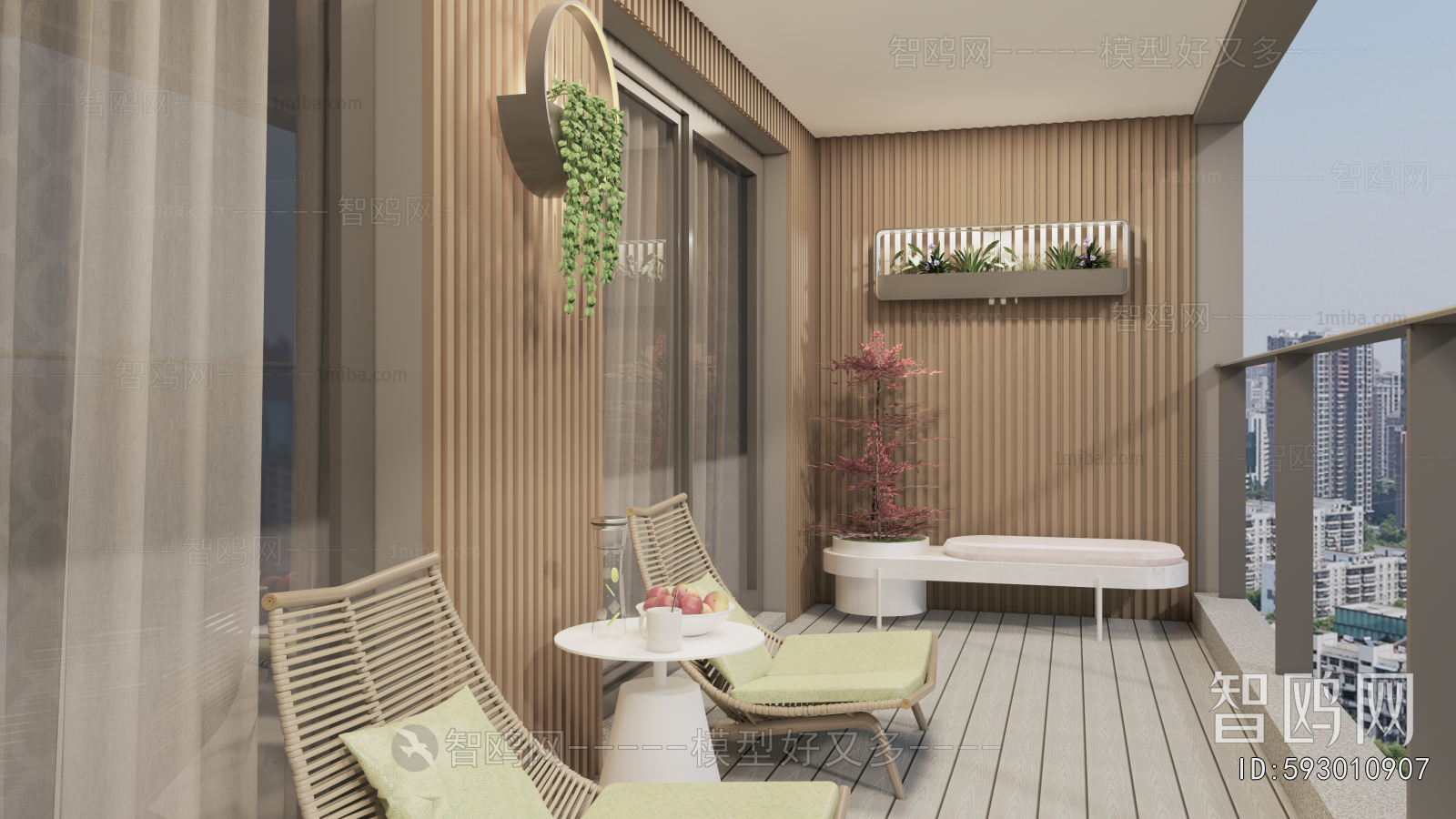 Modern Leisure Balcony