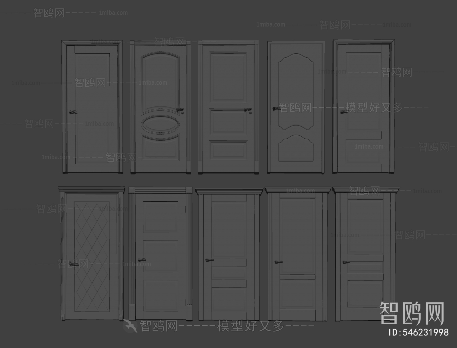 European Style Single Door