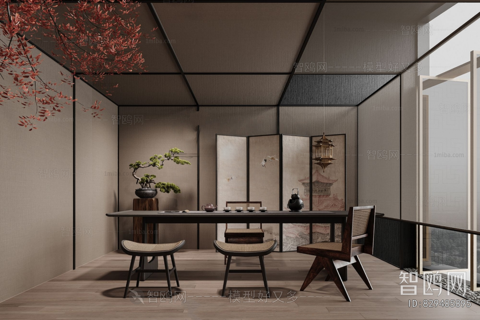 New Chinese Style Club Space