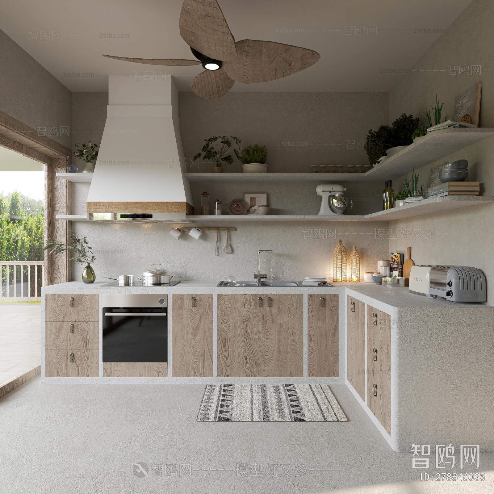 Wabi-sabi Style The Kitchen