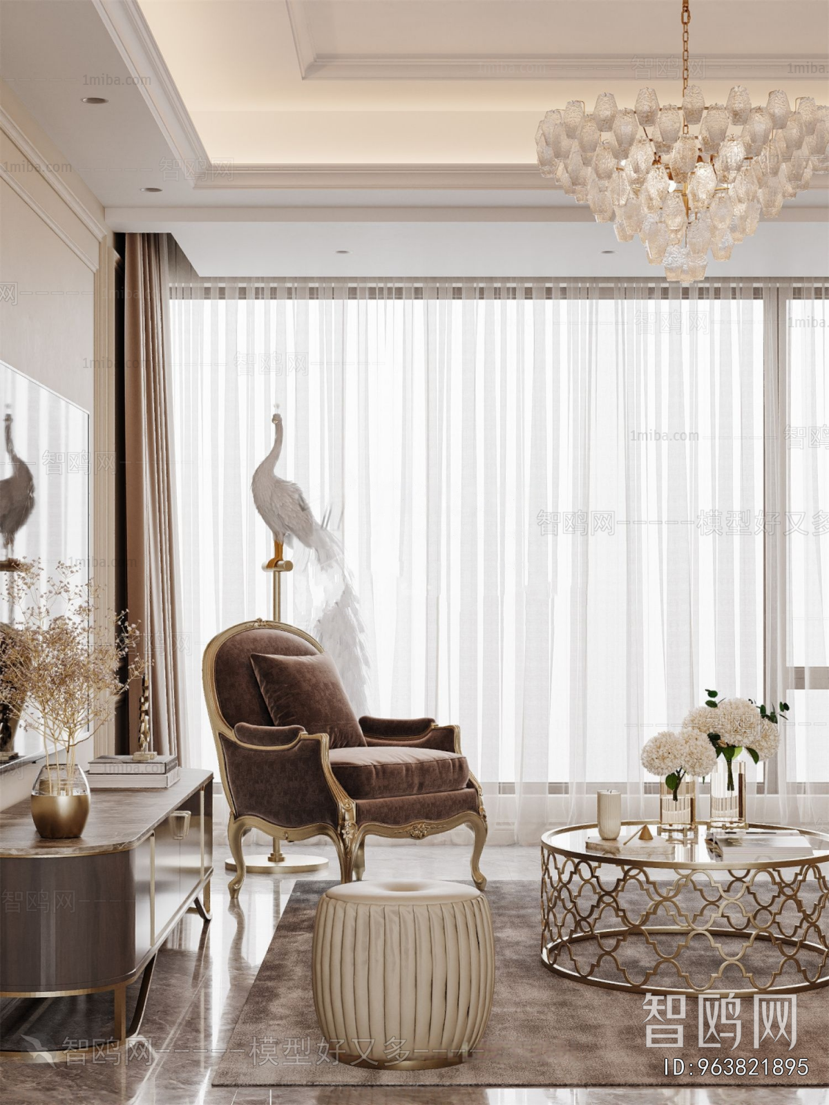 French Style A Living Room