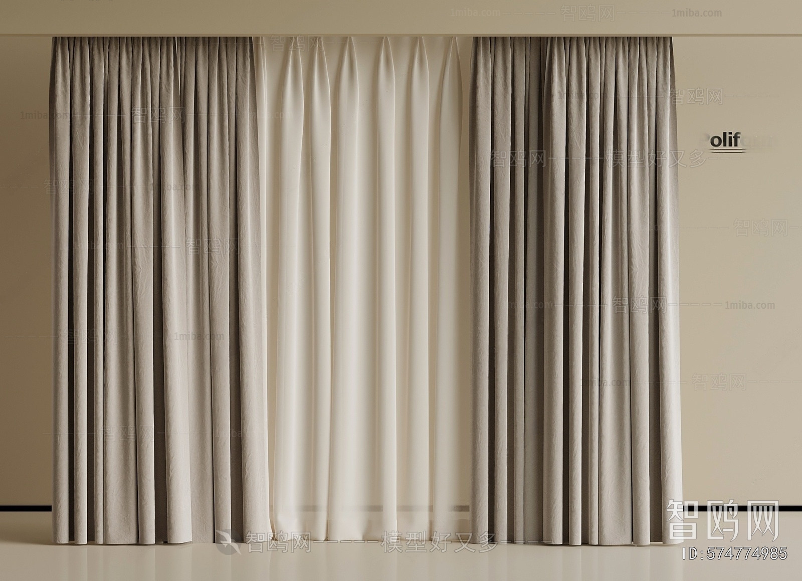 Modern The Curtain