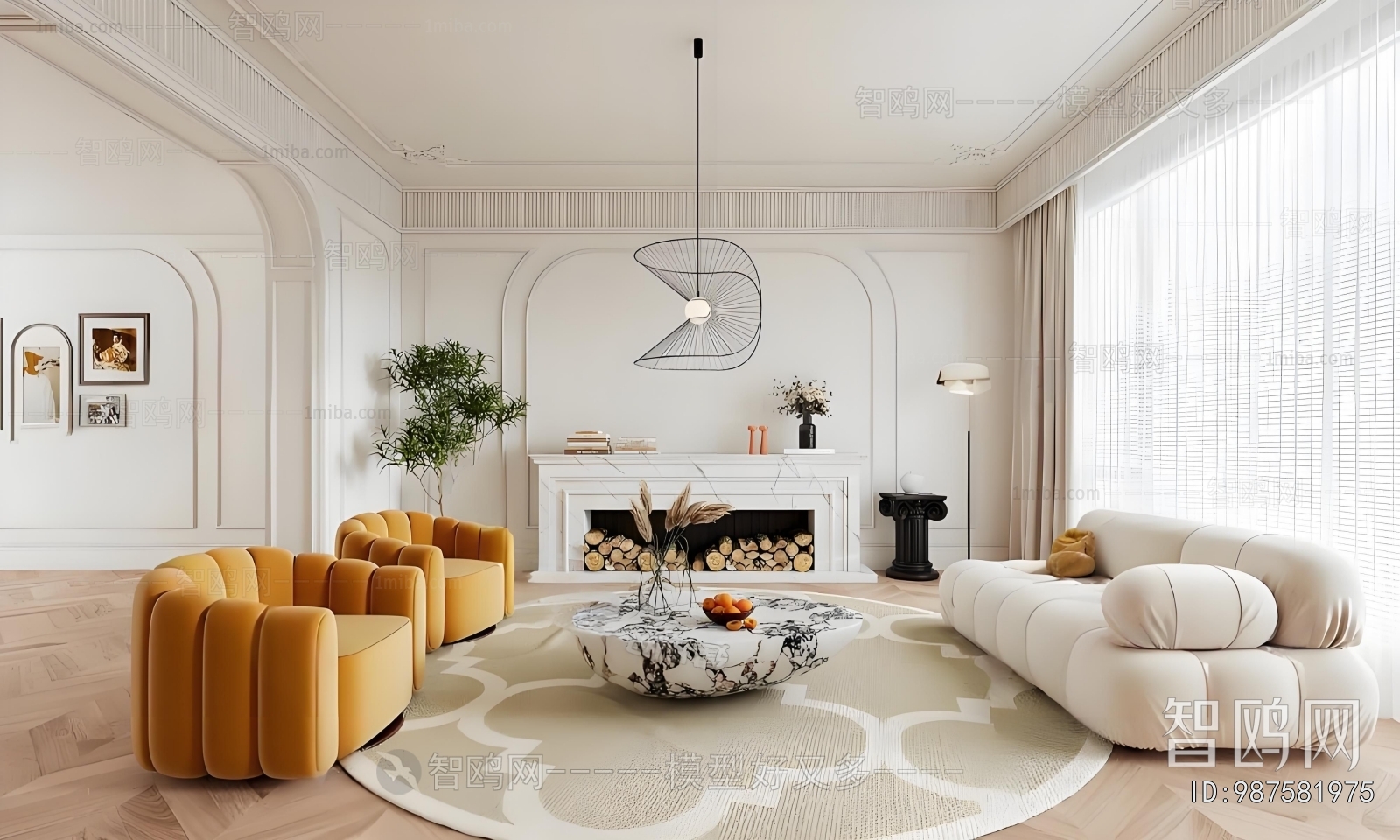 French Style A Living Room