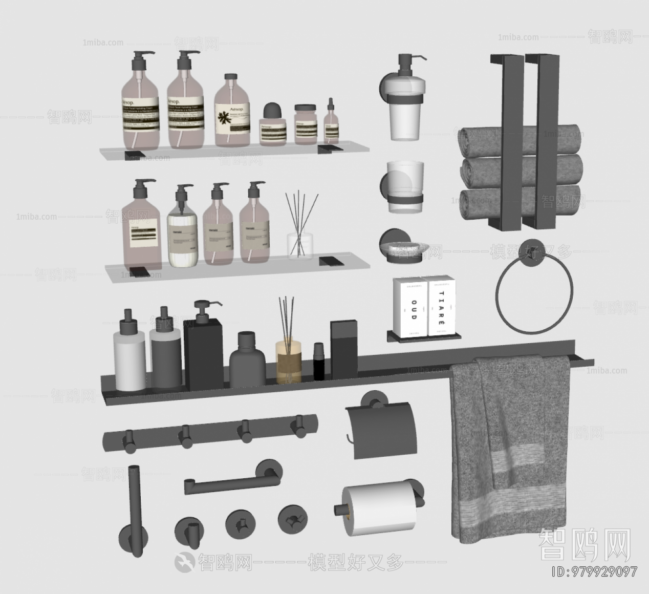Modern Bathroom Set