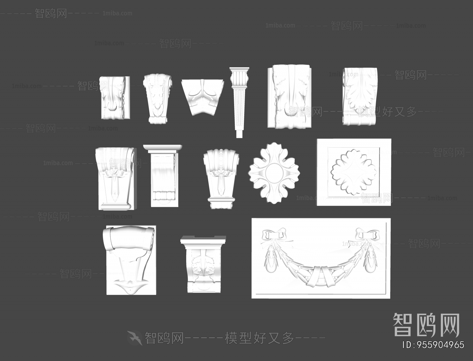 European Style Roman Pillar