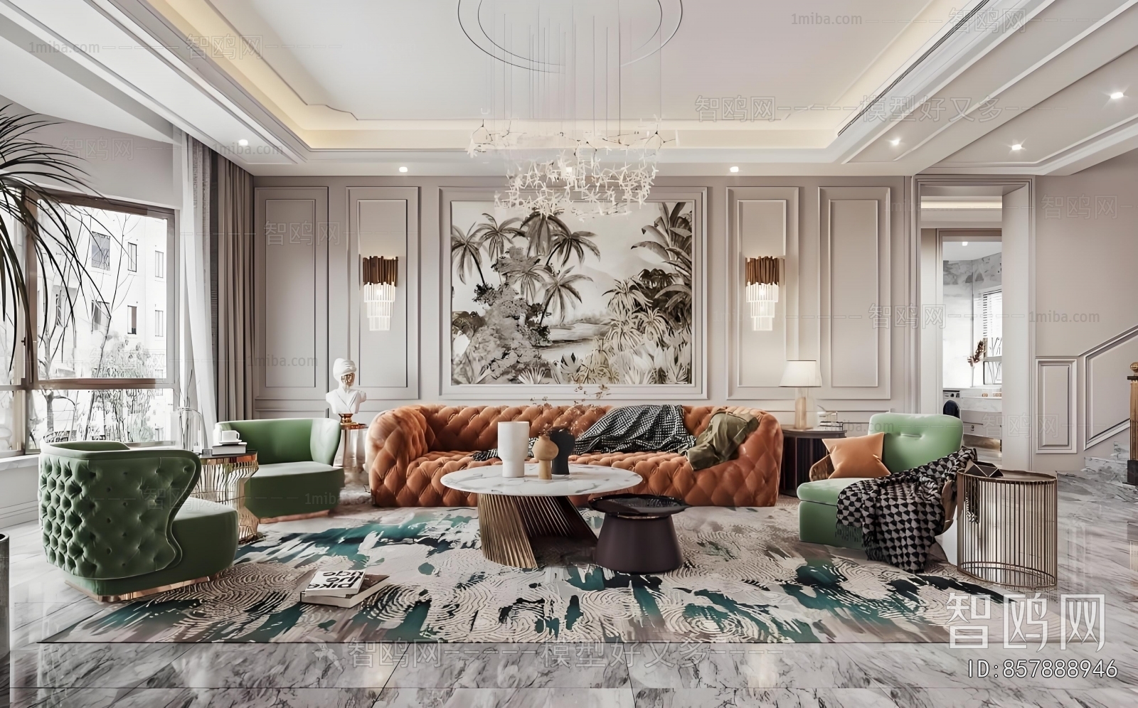 French Style A Living Room