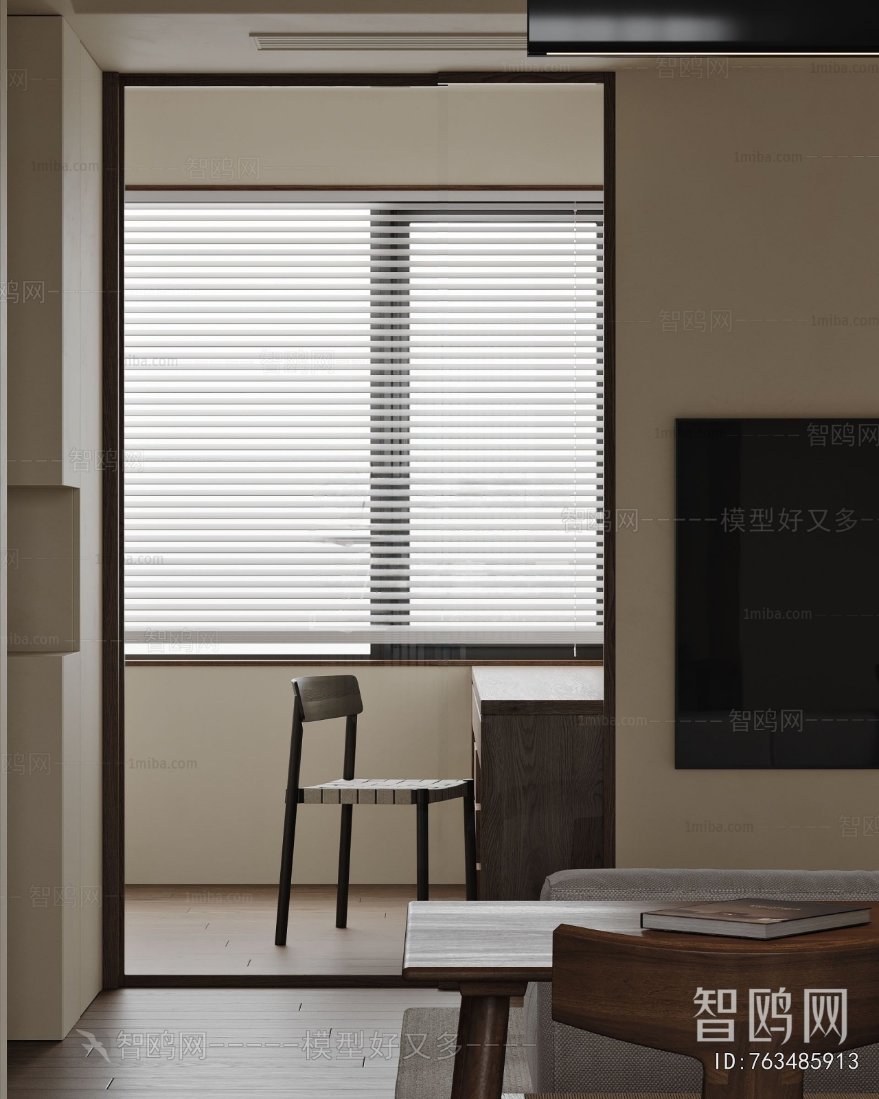 Wabi-sabi Style A Living Room