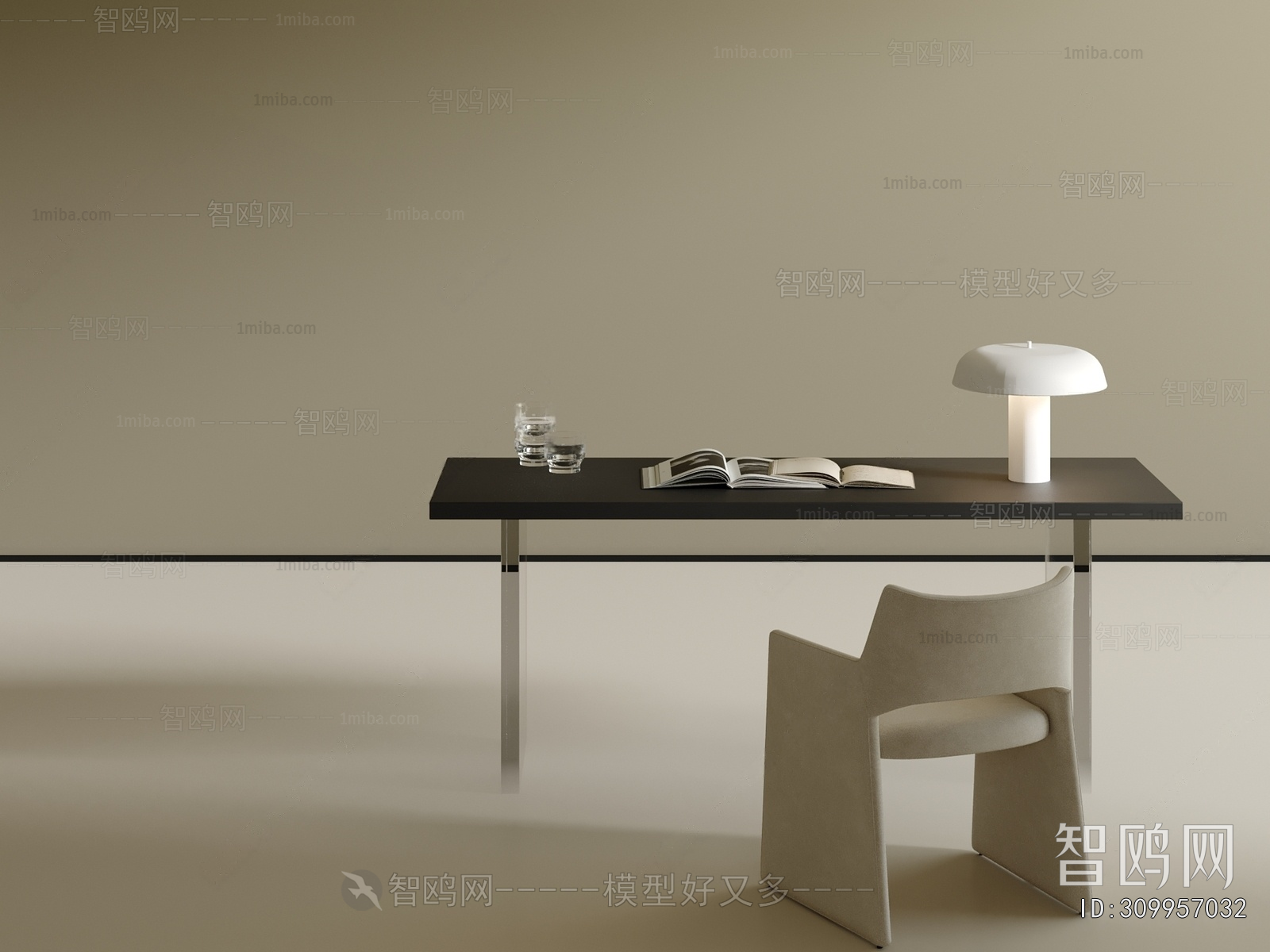 Modern Computer Desk And Chair