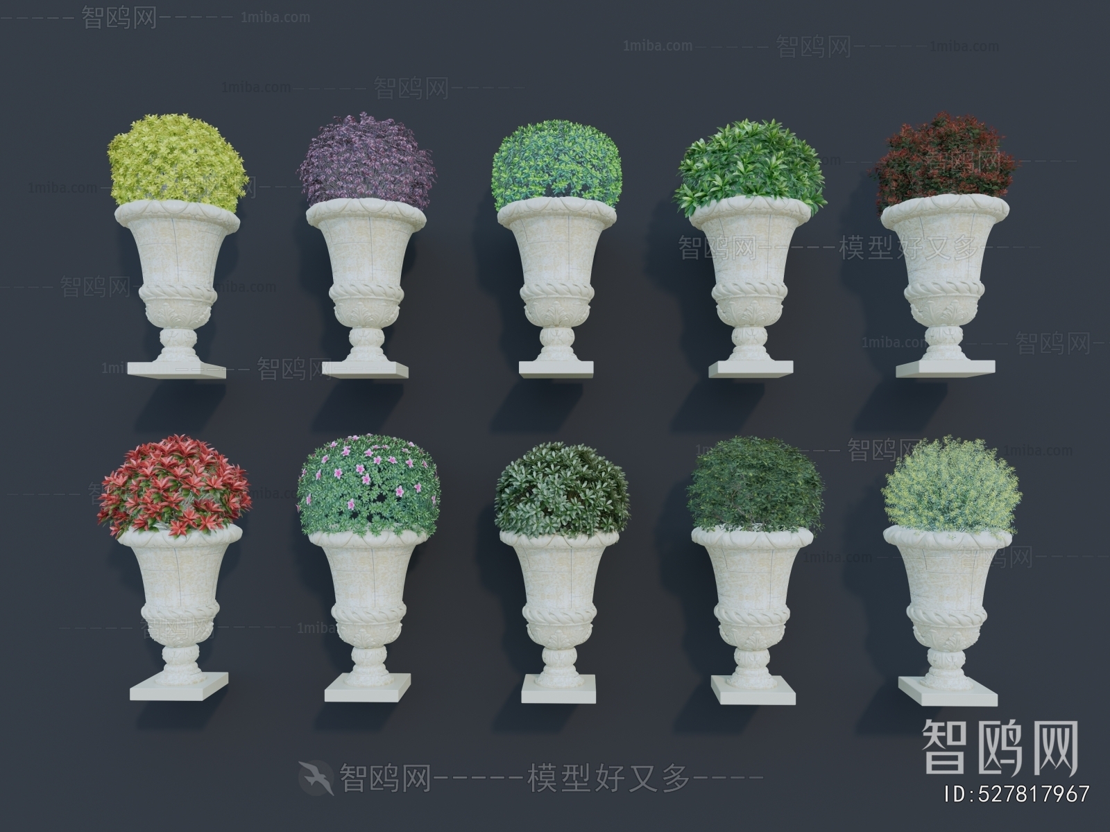 European Style Flower Bed, Flower Bowl, Flower Box