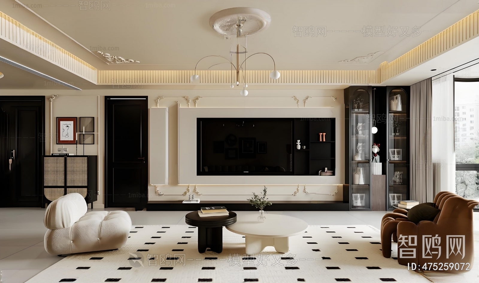 French Style A Living Room