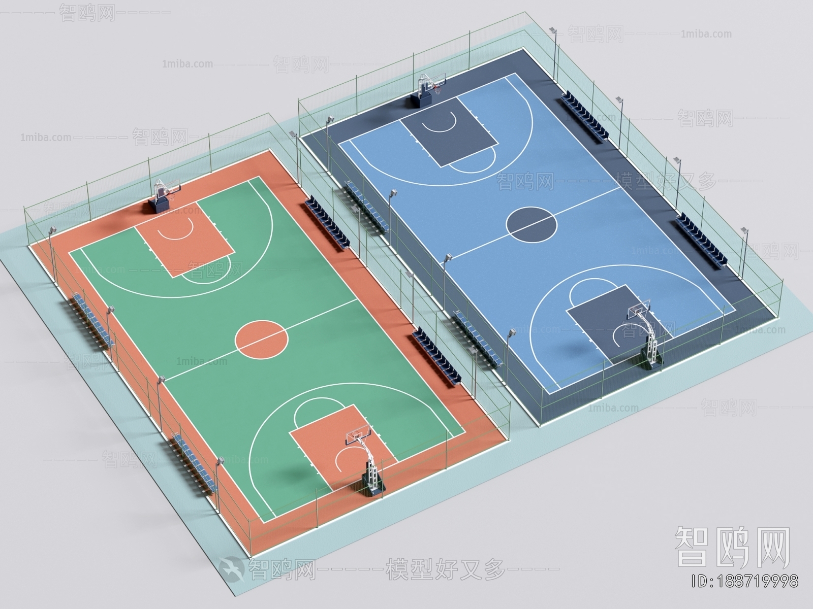 Modern Outdoor Sports Stadium