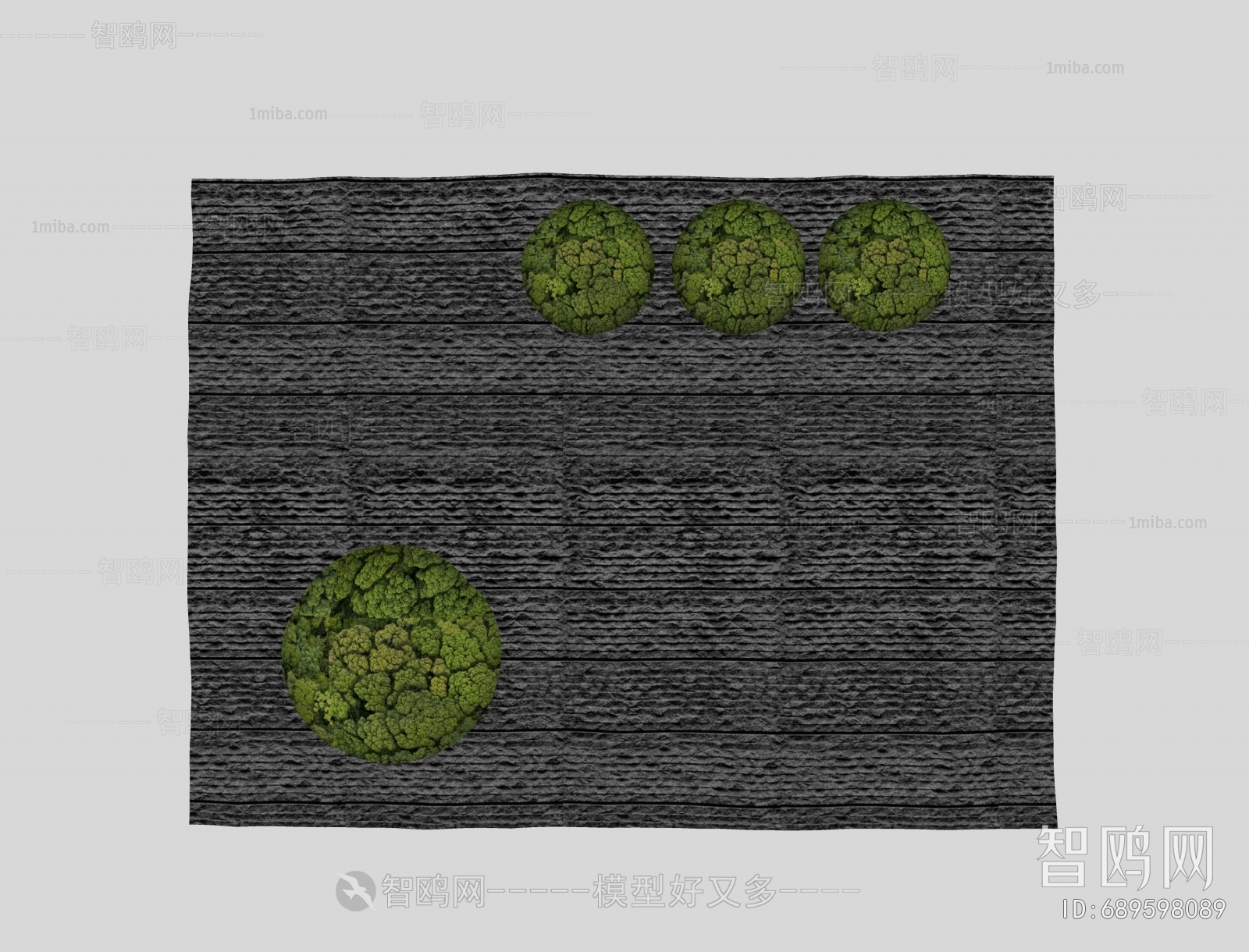 Modern Landscape Wall