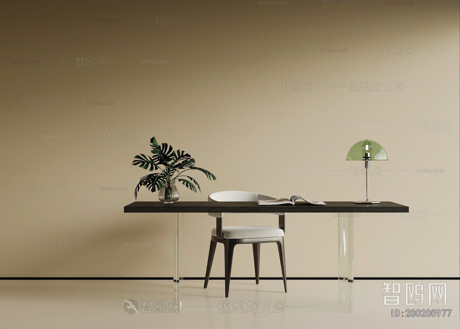 Modern Computer Desk And Chair