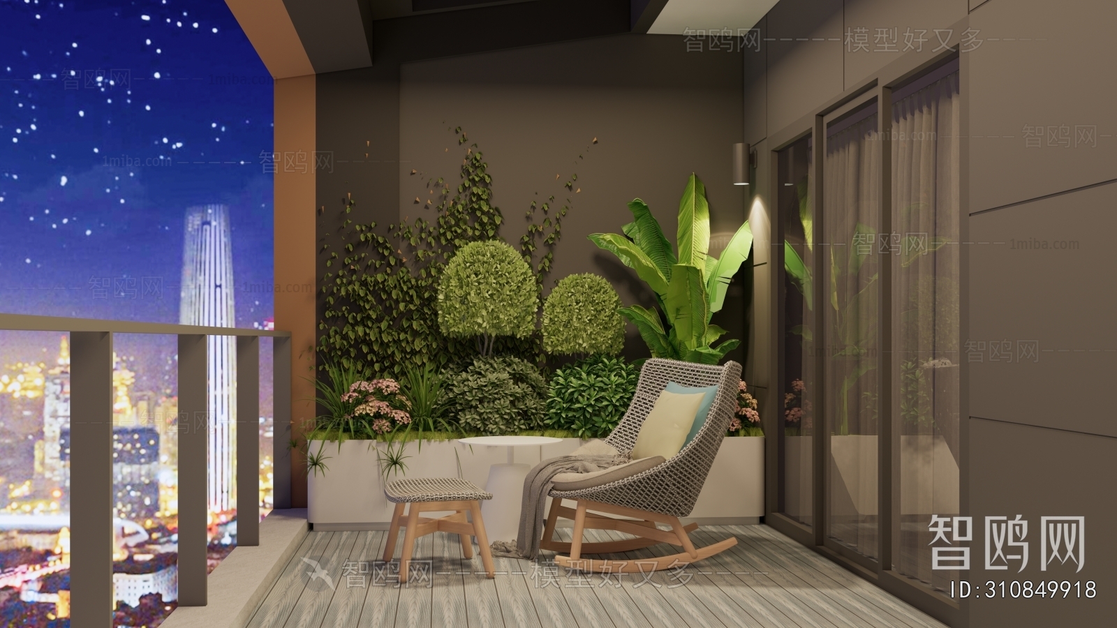 Modern Leisure Balcony