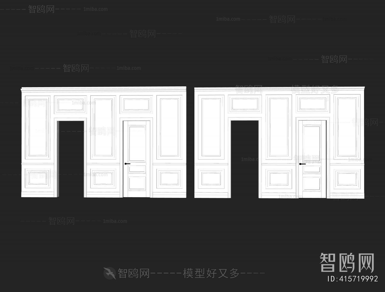 Simple European Style Panels