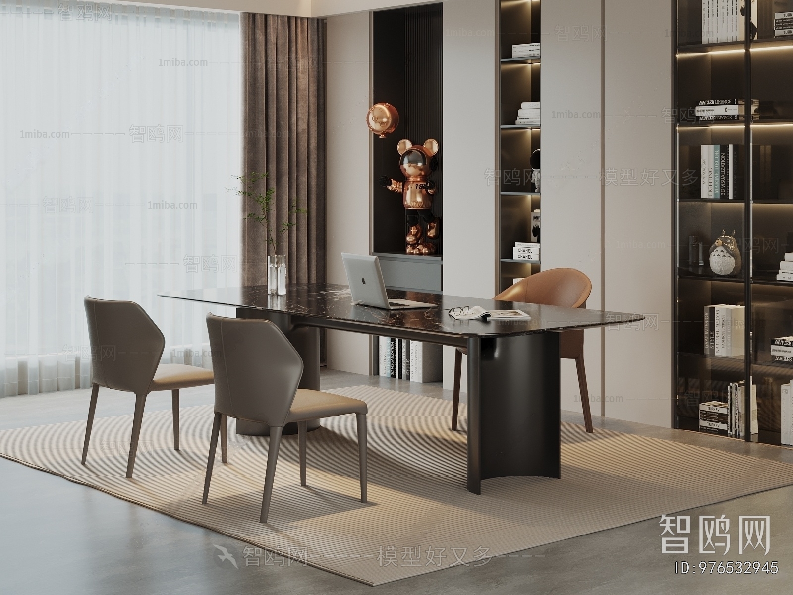 Modern Computer Desk And Chair