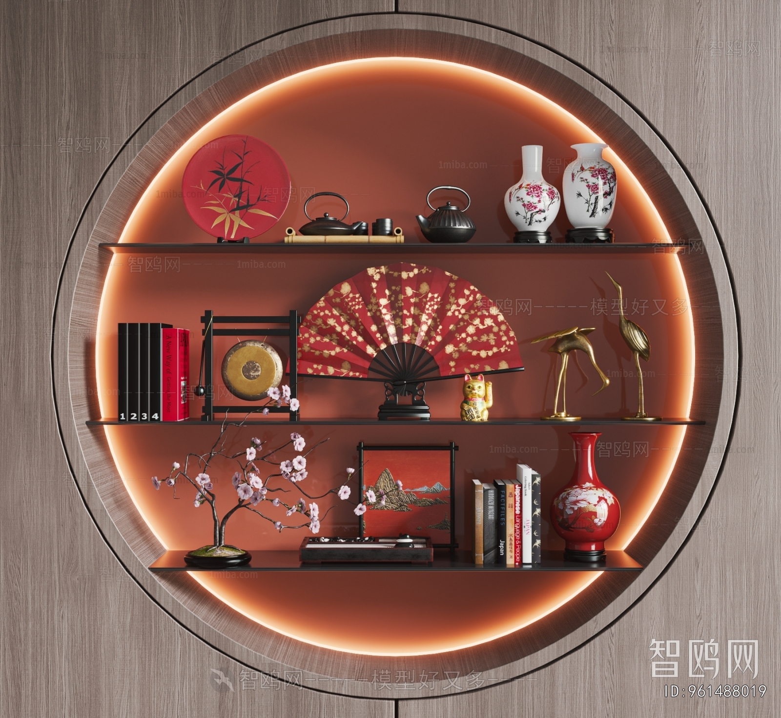 New Chinese Style Decorative Set