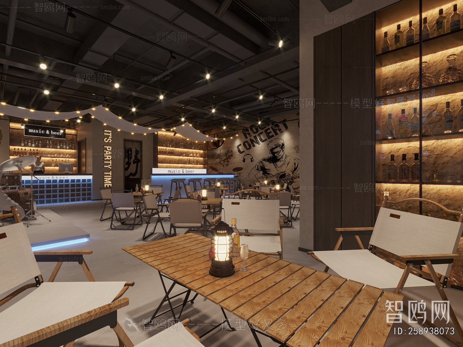 Modern Barbecue Restaurant