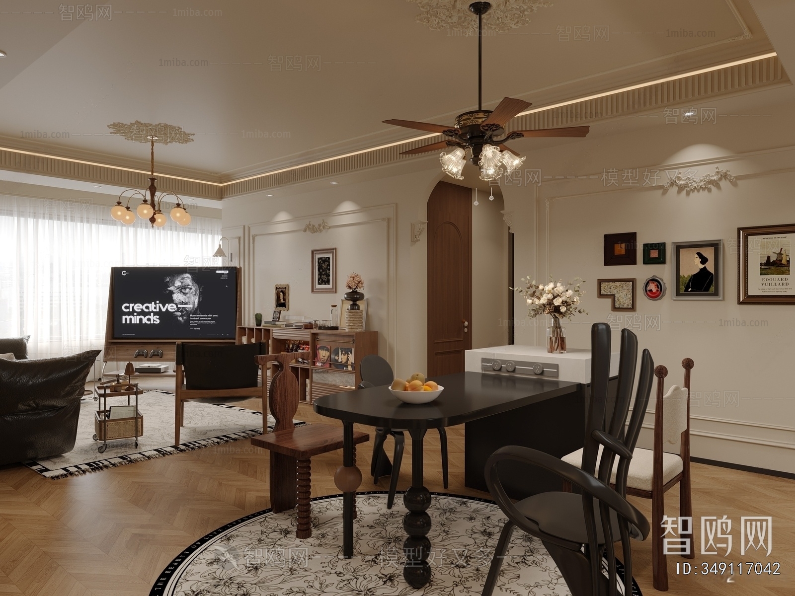 French Style Dining Room