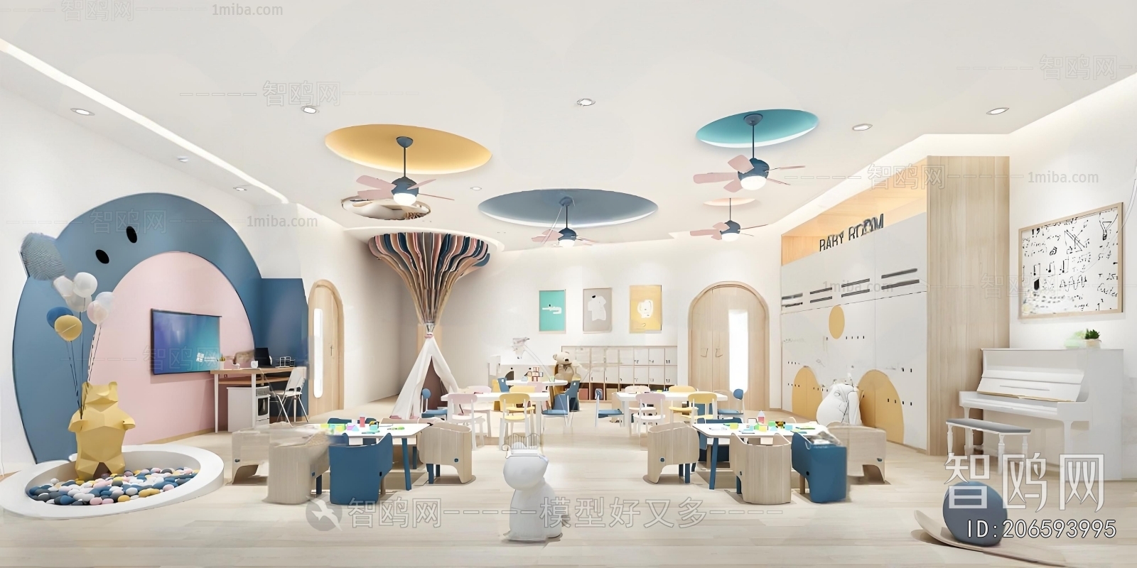 Modern Kindergarten Classrooms