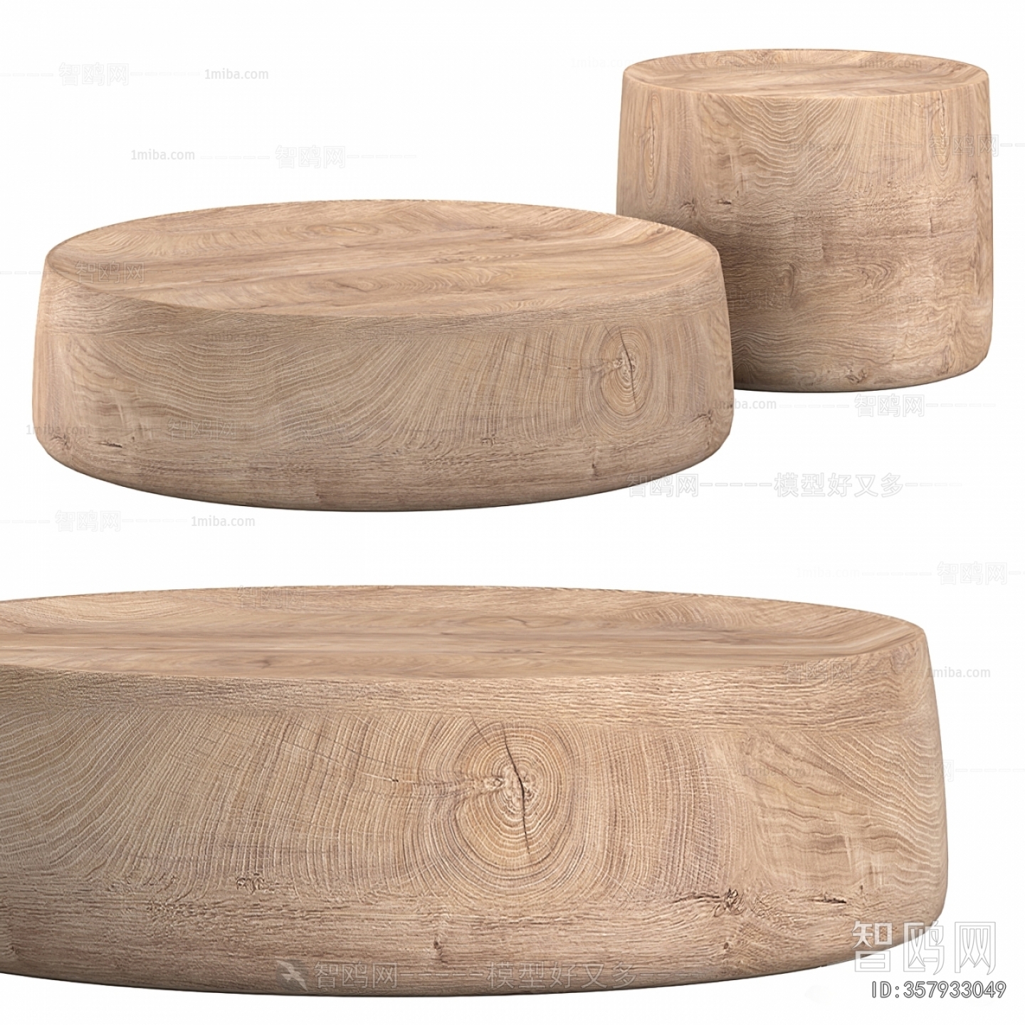 Wabi-sabi Style Coffee Table